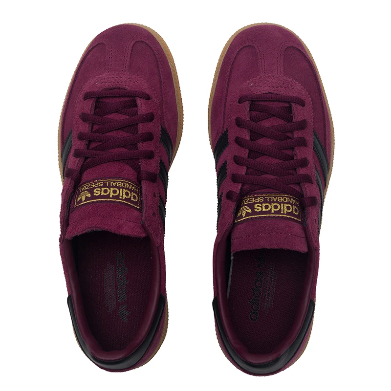 أحذية Adidas Originals Handball Spezial للجنسين، أحذية رياضية، أحذية تدريب ألمانية عصرية، أحذية رياضية منخفضة الارتفاع، أحذية كاجوال Jr3848