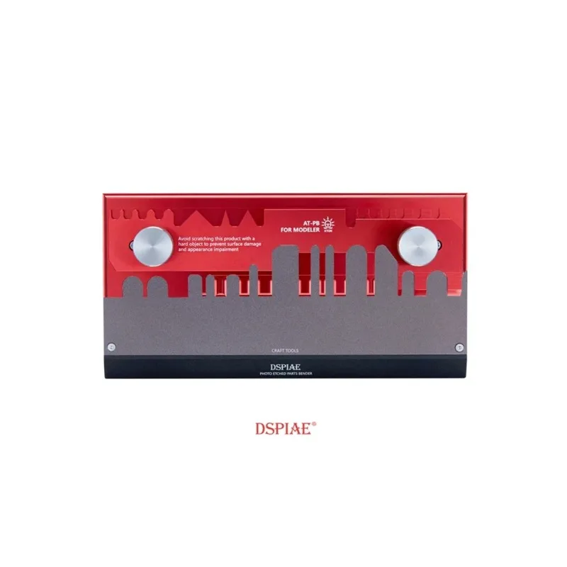 DSPIAE AT-PB 포토 에칭 시트 PE 벤딩 바이스 모델 키트 도구 취미 모델 제작 도구 양면 크리스마스