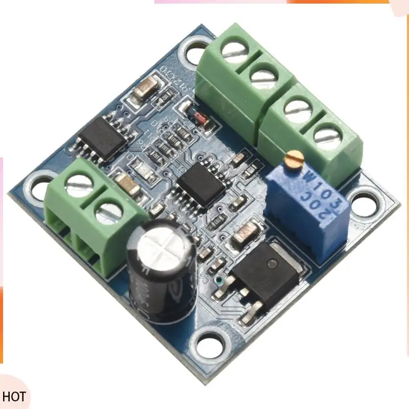 Novità Convertitore di tensione di frequenza 6X da 0-1 Khz a 0-10 V Modulo di conversione del segnale di tensione da digitale ad analogico