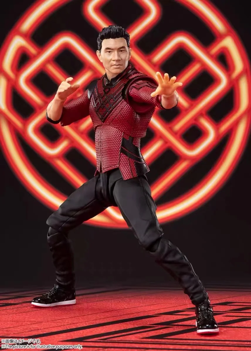 

Bandai In Stock Shf Marvel Shang-Chi and The Legend of The Ten Rings Shang-Chi Shfiguarts Master of Kung Fu Anime Figure Toys