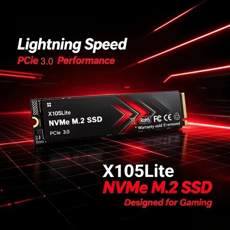 X105Lite NVME SSD M2 NVMe Hard Drive Solid State Disk PCIE3.0 high speed 500GB 1TB 2TB 4TB for Laptop Desktop