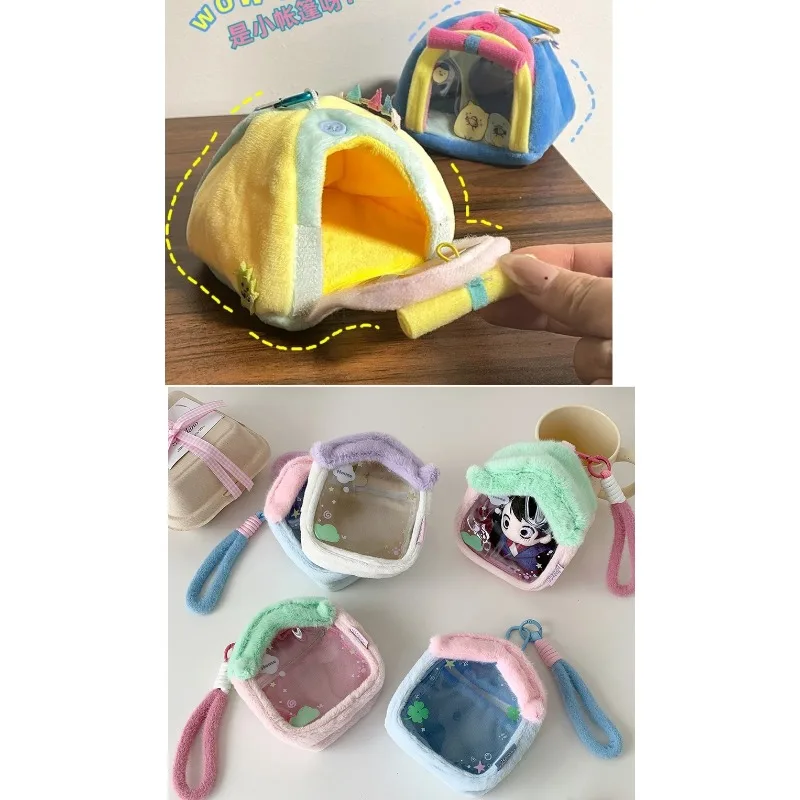 

Sumikko Gurashi Cute Kawaii Figure Anime Miniature Doll Storage Bag Soft Pendant Toys for Kids Girls Gift