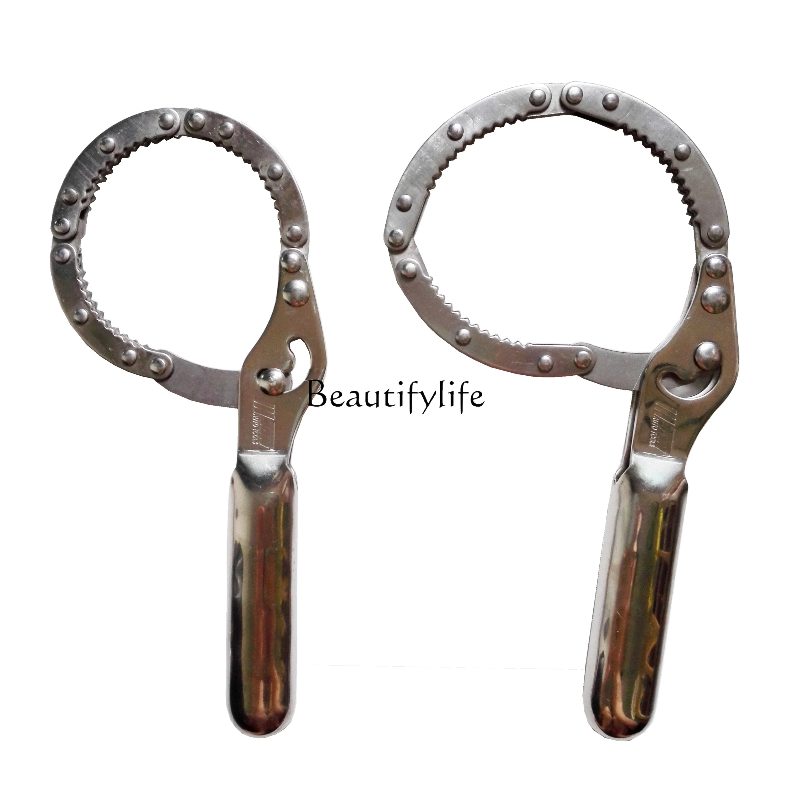 

LD20Stainless Steel Buckle Oil Filter Wrench Filter Machine Filter Element Wrench Auto Protection Auto Repair Tools