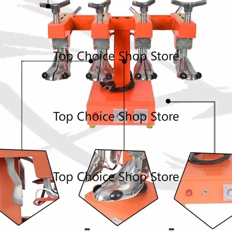 Four-headed Shoe Expander Electroplating Shoe last Expansion Shoes Expanding Machine Shoe Stretcher/Shoe Expander Hand Tool 6