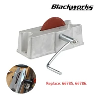 66785 66786 Amoladora manual de llenado de anillos de pistón de aluminio para asegurar espacio final de anillos de pistón adecuado Kit de herramientas de grano 120