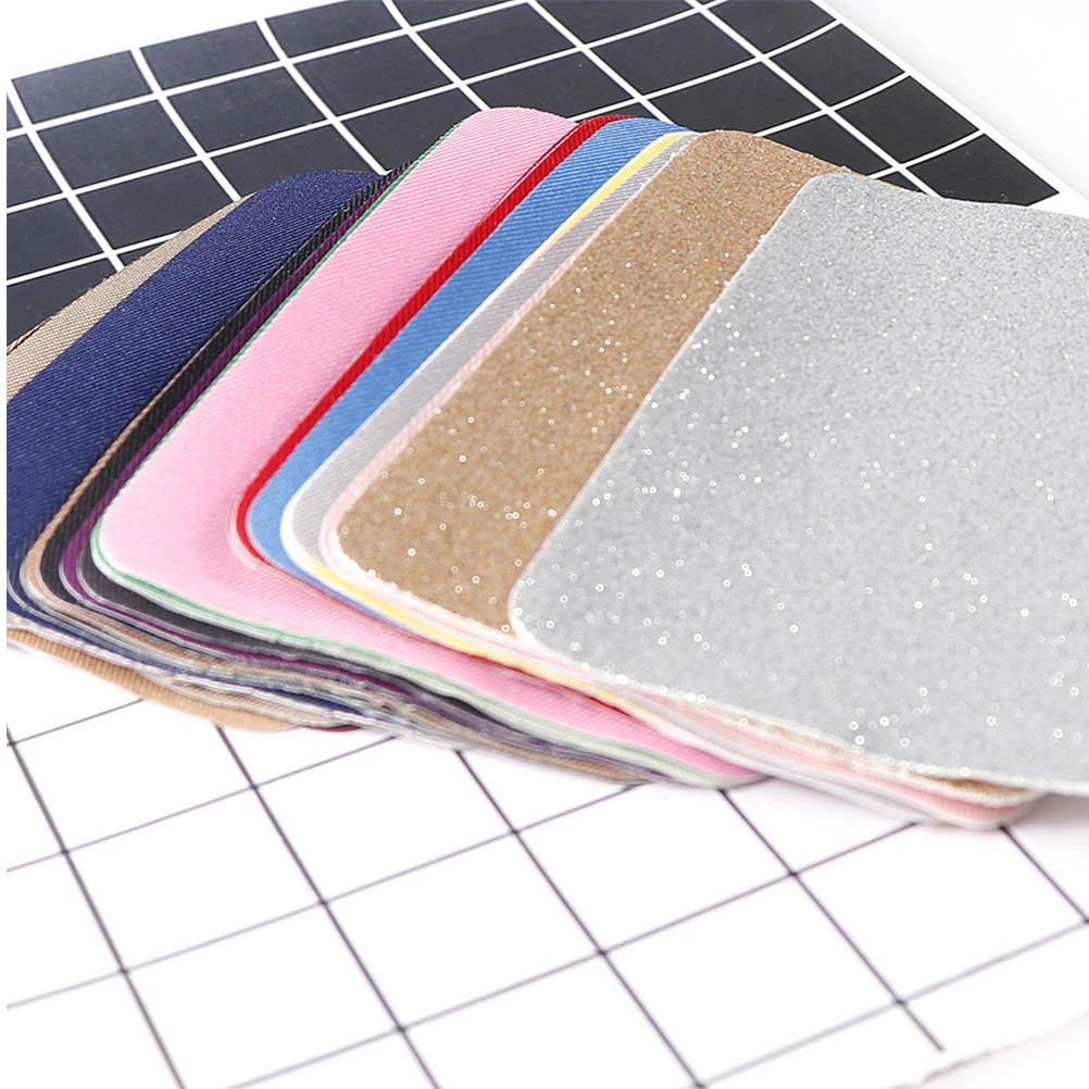 

24 Pcs Fabric DIY Patches Safe Durable Fashion Bags Clothes Appliques Embroidery Decorations Bright Environmental