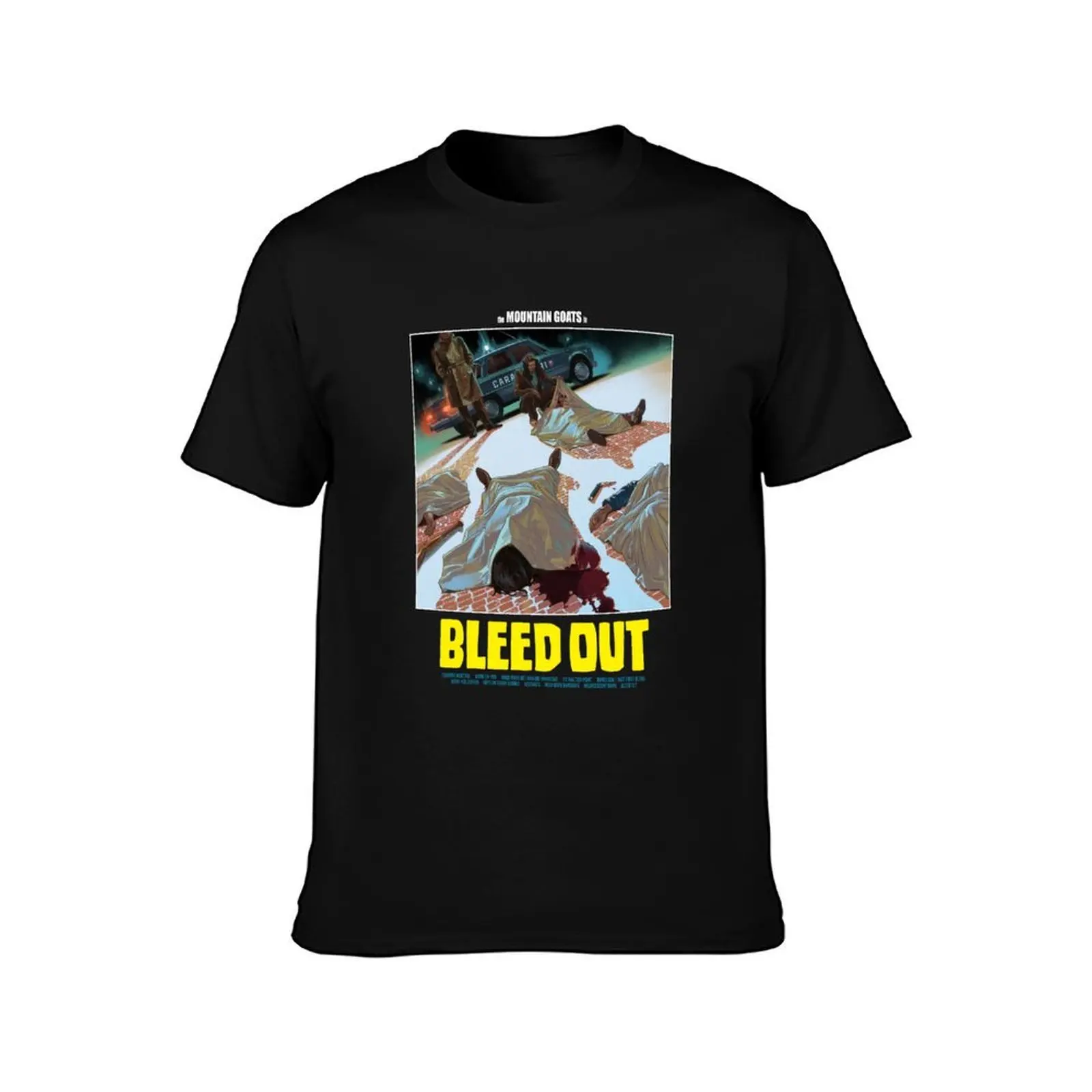 Bleed Out Album T-Shirt t shirts for man cotton soft T-Shirt