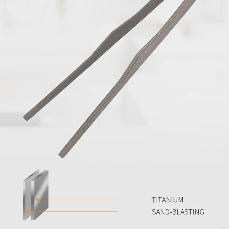 242f multifuncional para clipe titânio churrasco anti-escaldição tweezer tong bife grampo para piquenique ar