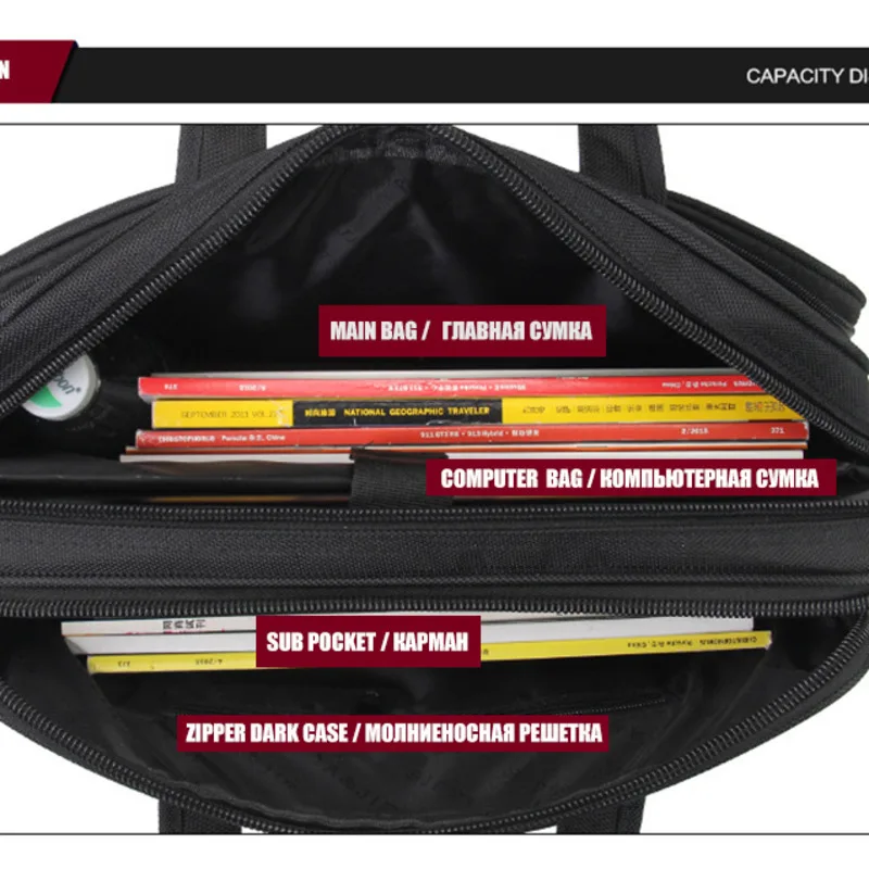 Imagem -06 - Polegada Bolsas de Laptops Meninos Arquivos de Ombro Bolsa de Livros Bolsas de Computador Portátil Masculino Marca Bolsas de Computador à Prova Impermeável Água Durável 15.6