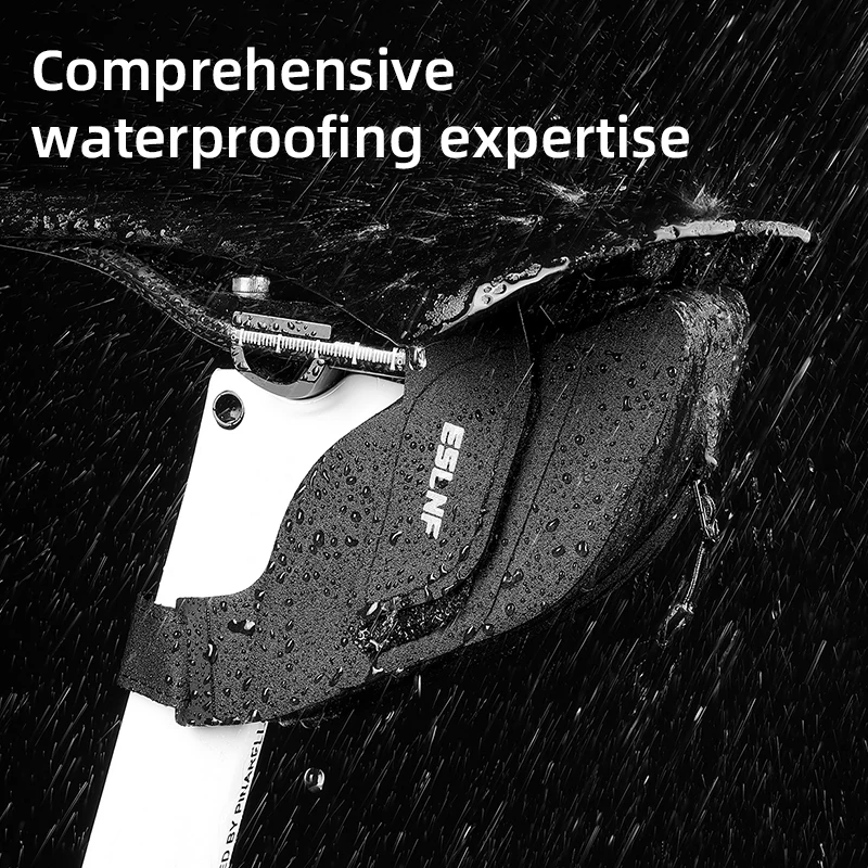 ESLNF Full Waterproof Bicycle Saddle Bag 3D Stereoscopic Cycling Bags Bike Tool Kit Bicycle Accessories