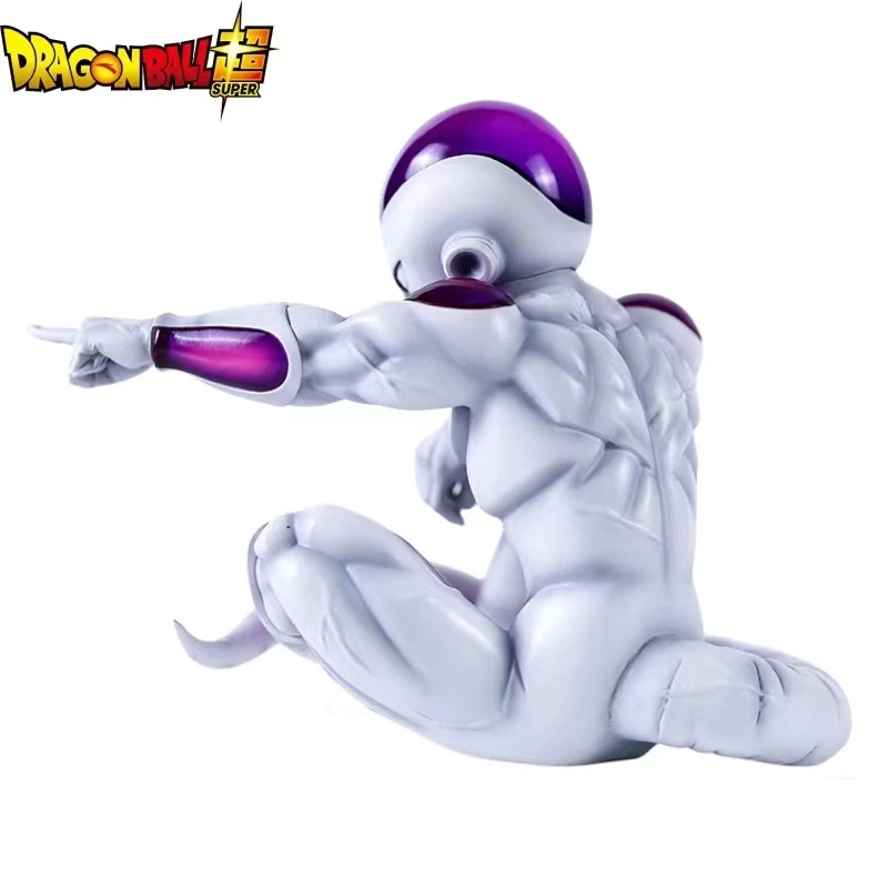 أنيمي لعبة دراغون بول زد فريزا يجلس موقف عمل الشكل البلاستيكية مكتب سيارة زخرفة جمع نموذج ألعاب الدمى هدية #6