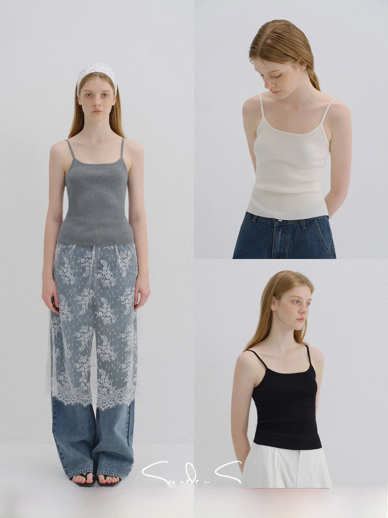 

Sonders mat Pure Color Slim Fit Base Layer Strap Vest Quali Versatile Simple Design Polyester Nylon Acrylic Wool Blend