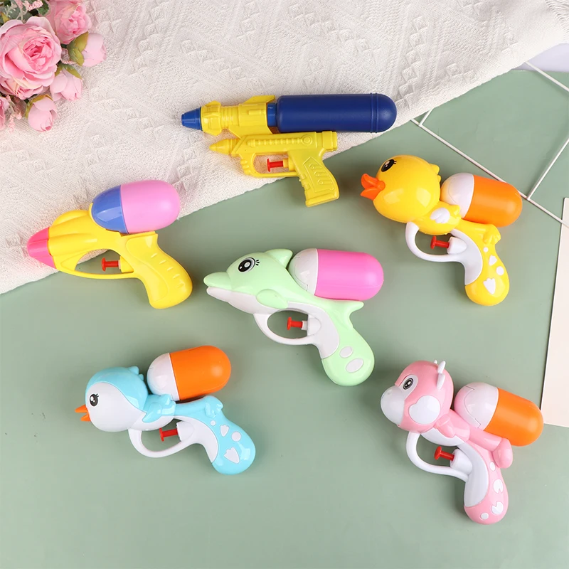 Cute Penguin ＆ Dolphin Children's Swimming Water Funny Guns For Bath Toy Creative Simulation Animal Plastic Water Gun Toy New