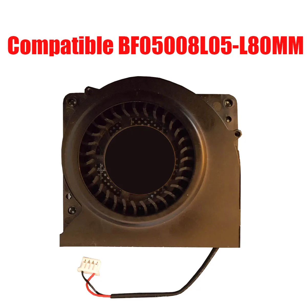 Replacement Fan Compatible BF05008L05-L80MM DC5V 0.22A 4PIN 2Lines New