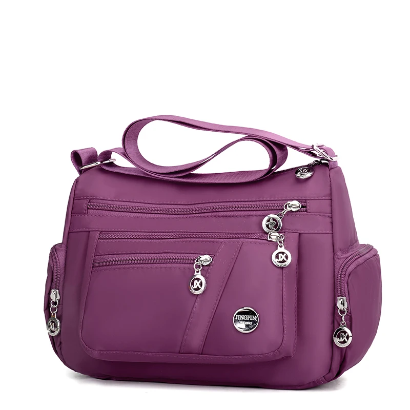 

Men's and women's multi pocket crossbody bags, large capacity portable, casual travel and hiking crossbody bags, outdoor shoulde