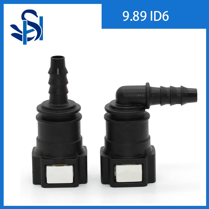 9.89 ID6 without Seal Ring Auto Car Fuel Line Hose Coupler Quick Release Connector Fuel Line Carburetor Part