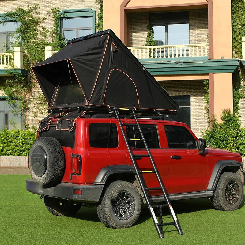 Outdoor Camping Automatic Quick Opening Tent - Hard Car Roof Top Tent 2