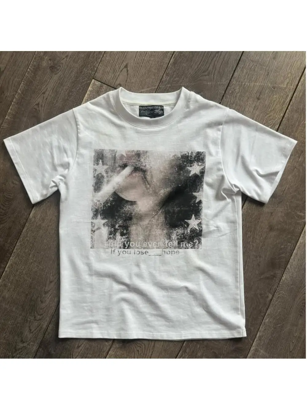 2026 Spring New High Street Y2K Retro Gothic Punk Round Neck Letter Printed Short Sleeve Casual Versatile T-shirt Top Trendy ins