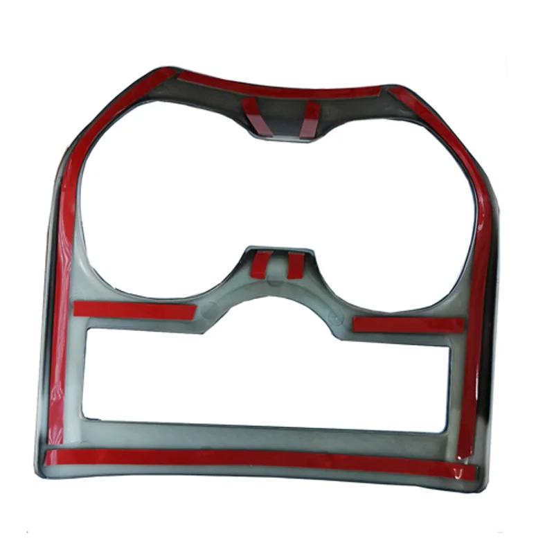 ABS Water Cup Holder Drink Cup Frame Trim Cover Sticker Styling for Nissan X-Trail T32 X Trail Rogue 2014 2015 2016 2017 2018