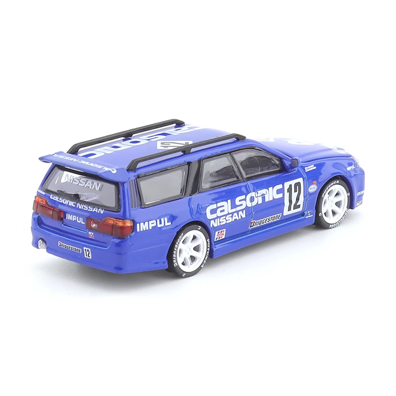 Xcartoys Pop Race 1/64 Stagea R34 Calconische Auto Legering Speelgoed Motorvoertuig Diecast Metalen Model Kinderen Kerstmis Speelgoed Voor Jongens