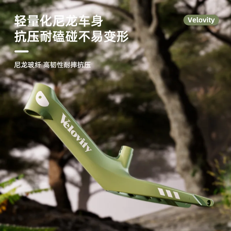 دراجة توازن جديدة للأطفال بعجلتين للمشي سكوتر بإطار من النايلون لعربة الأطفال #2