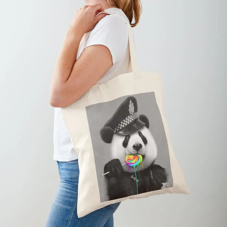 

LOLLYPOP COP Tote Bag tote bag men's Canvas bag shopper bags sac pour femme