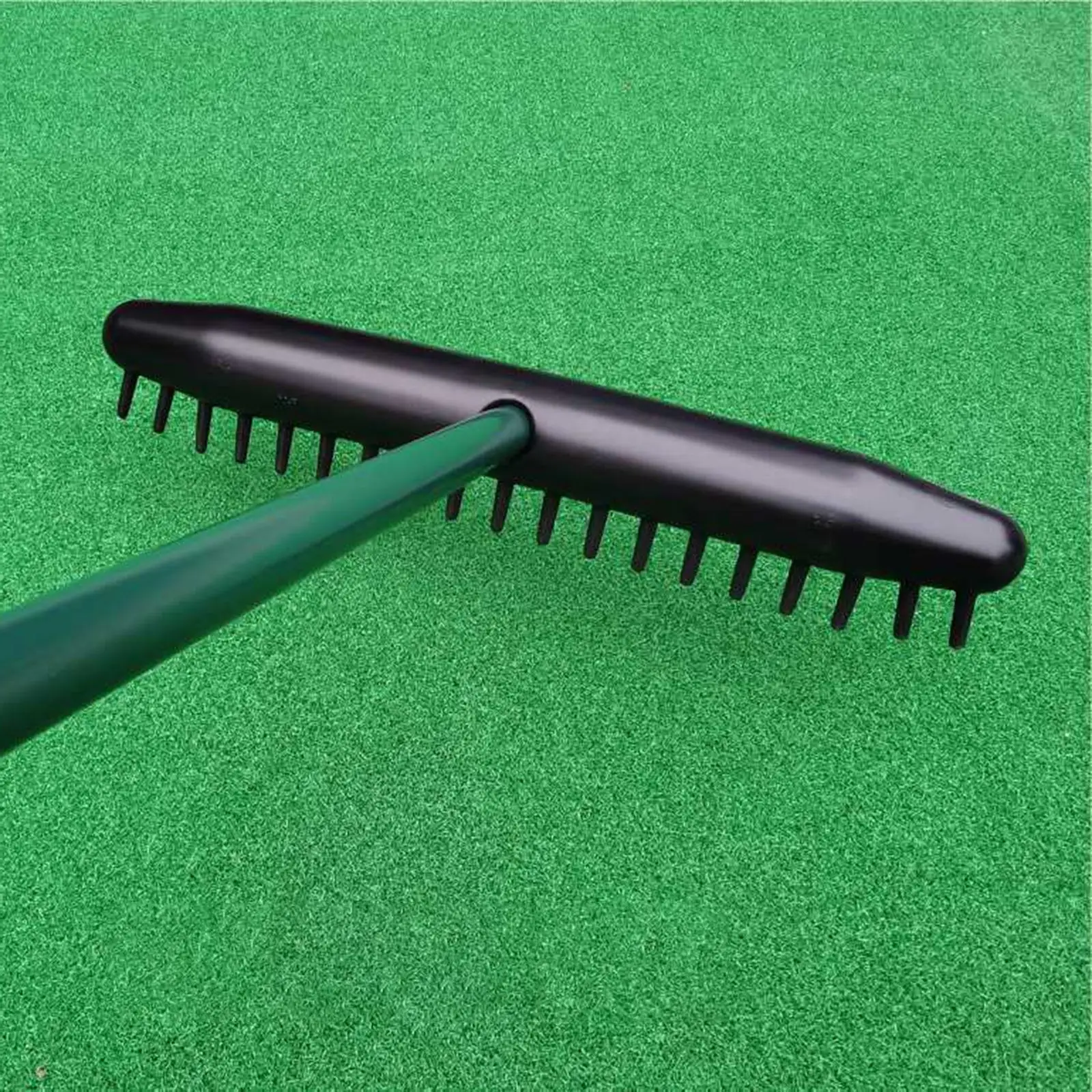 Golf Sand Rake Beach Rake Harrow Golf Bunker Rake Leaf Grass Flower Beds