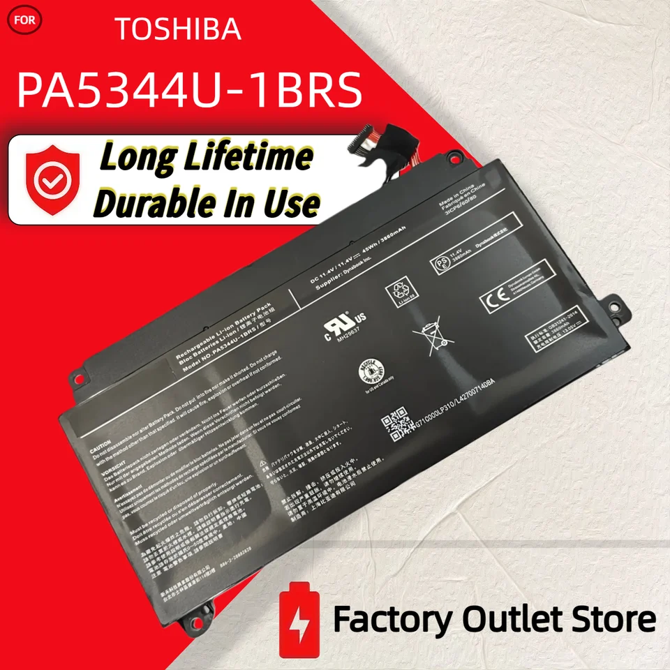 Wholesale And Retail❗❗❗ PA5344U-1BRS PA5344U 11.4V 45Wh 3860mAh