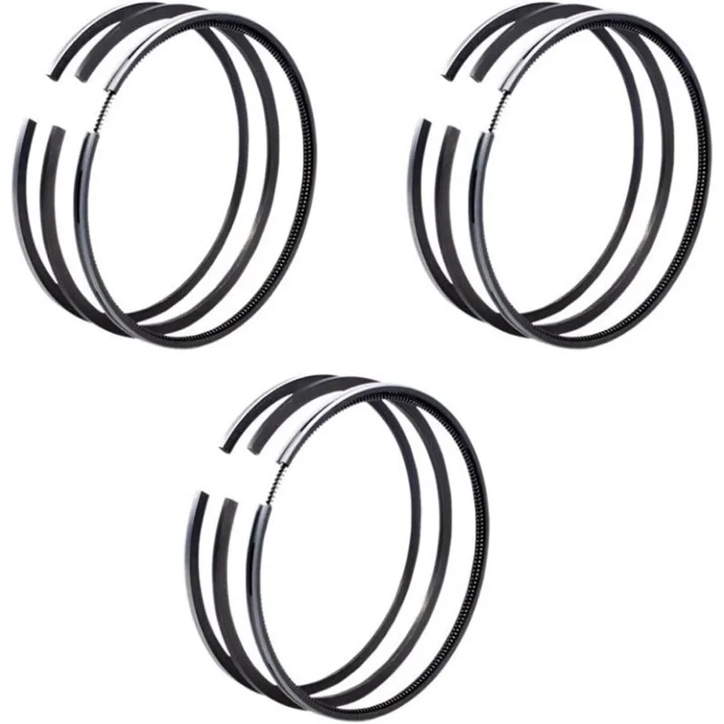 

74mm For Isuzu Engine Hitachi EX12 EX15 EX20 EX30 Piston Ring Set Excavator 3KC1 3KC2