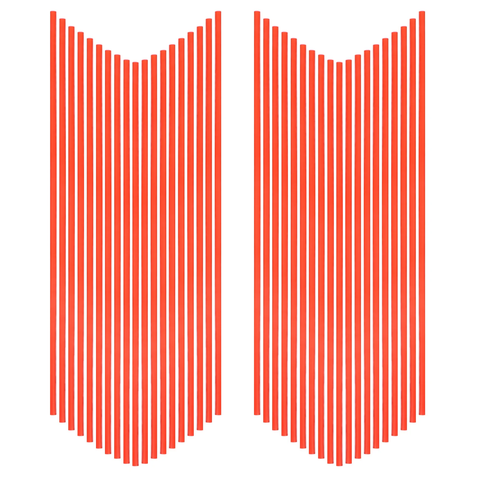 50Pcs Red Spray Can Extension Tube for Rust Remover and Lubricant Nozzle Tips Smooth Operation Solvent Resistant Spray Nozzle