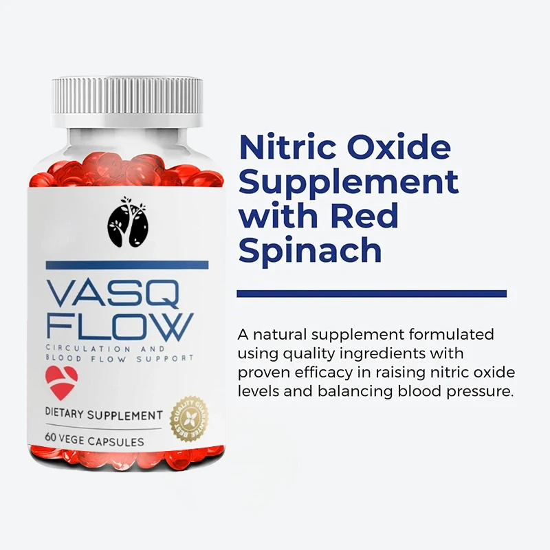 Natural Supplements - Containing Red Spinach Extract and Garlic, Energy, Heart Health, Muscle Support -60 Capsules