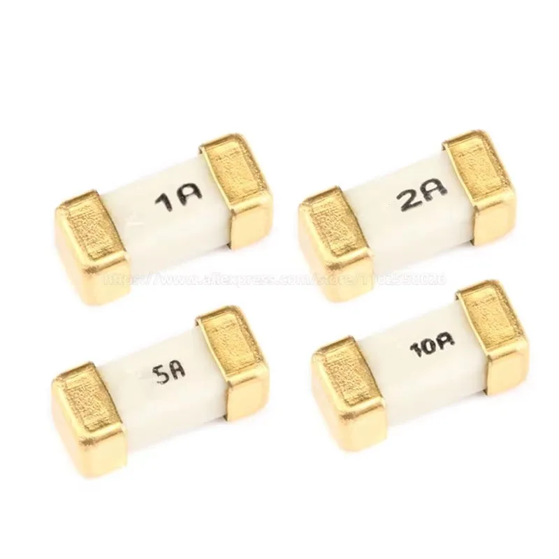 10PCS 1808 0451 125V SMD Fast blow Fuse 0.25A 0.5A 0.75A 1A 2A 3A 4A 5A 6.3A 8A 10A 12A 15A 500MA 750MA ultra-rapid fuse stand