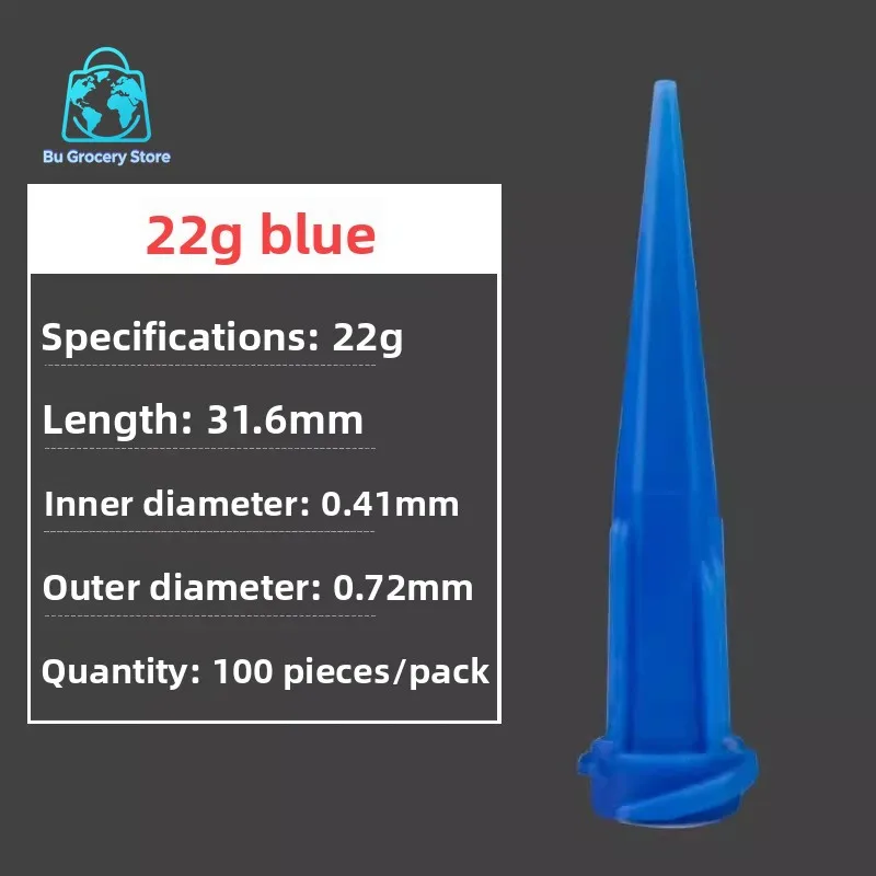 Dosing Needle and Syringe TT Plastic Needle Fully Plastic Bevel Dosing Needle Dosing Machine Tapered```