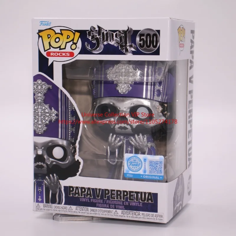 Funko Pop Ghost Papa V Perpetua #500 Original Vinyl Limited Collectible Gift for Ghost Music Hobby Collectors and Big Fans - view 2