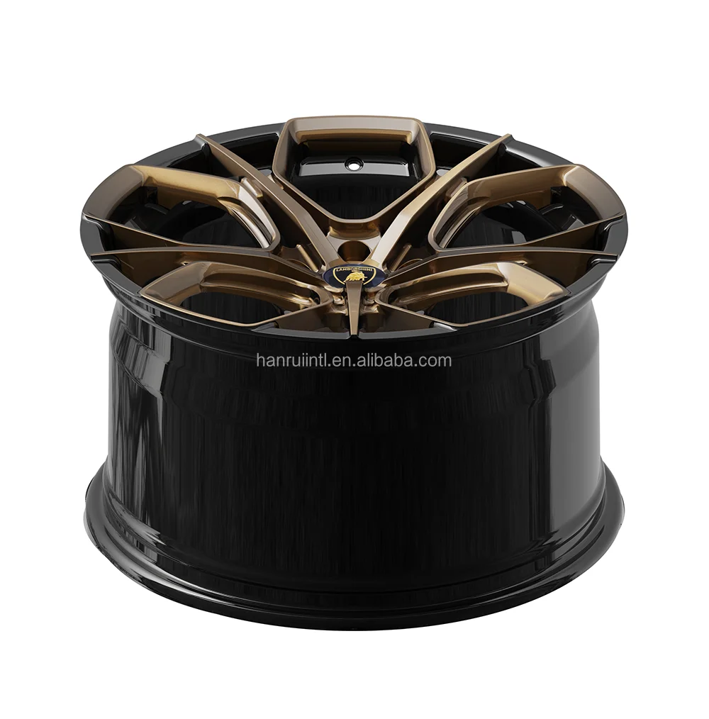 Escova de 2 peças dourada cromada preta 18 polegadas 20 polegadas rodas forjadas côncavas profundas 19 20 21 22 23 polegadas para porsche lamborghini e bmw