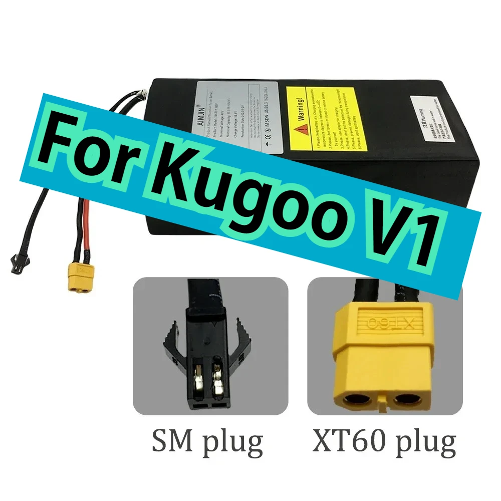

For Kugoo V1 Scooter battery First in sales 13S3P 48V 10.5AH Two seater Electric Bicycle/Bicycle/400W New Li-ion battery pack