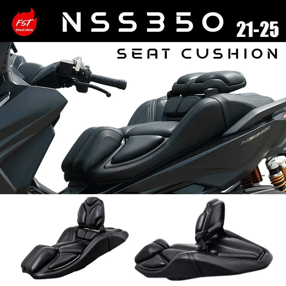 For Custom tailored for 21-25 Forza 350 (NSS350). Perfectly fits original mounting points for direct stock seat replacement.
