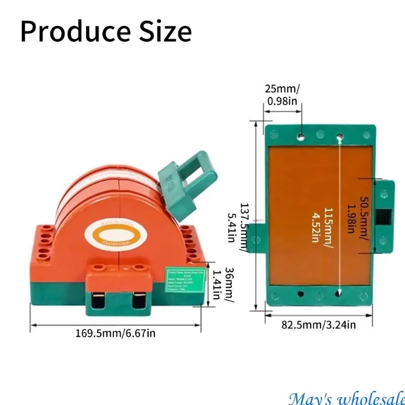 63A 380V 3 เสาสวิตช์ Double Throw เปลี่ยนสวิตช์ตัดการเชื่อมต่อความปลอดภัย 448A
