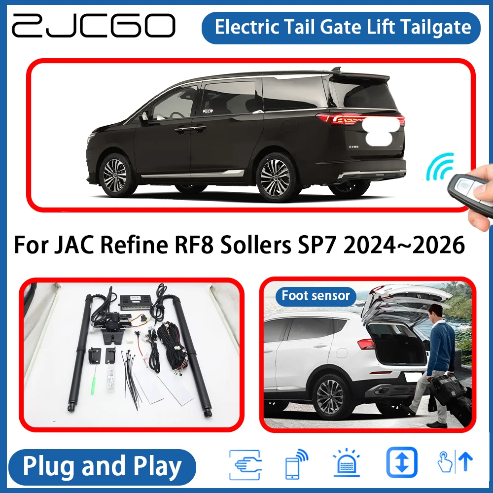 

for JAC Refine RF8 Sollers SP7 2024~2026 Automatic Powered Tailgate Power Liftgate Electric Tail Gate Lift Assisting System