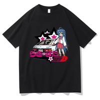 Lucky Star Konata T shirt Cotton High Quality men Punk anime hip hop Vintage t shirt harajuku Retro korean clothes Trendy