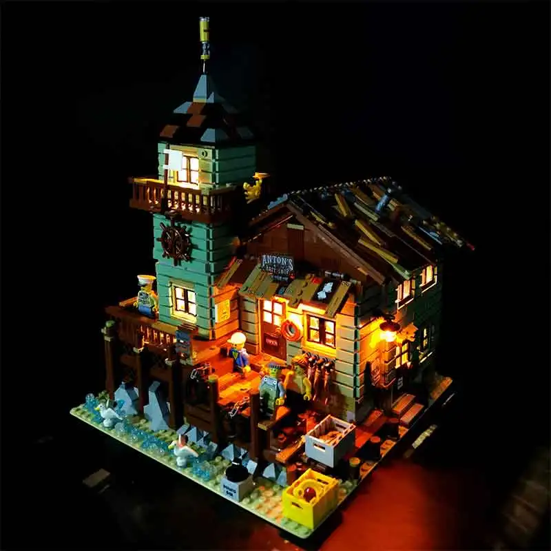Advanced DIY Led Light Kit For Lego 21310 Old Fishing Store  (Only Led Light,Without Blocks Model) High-Performance