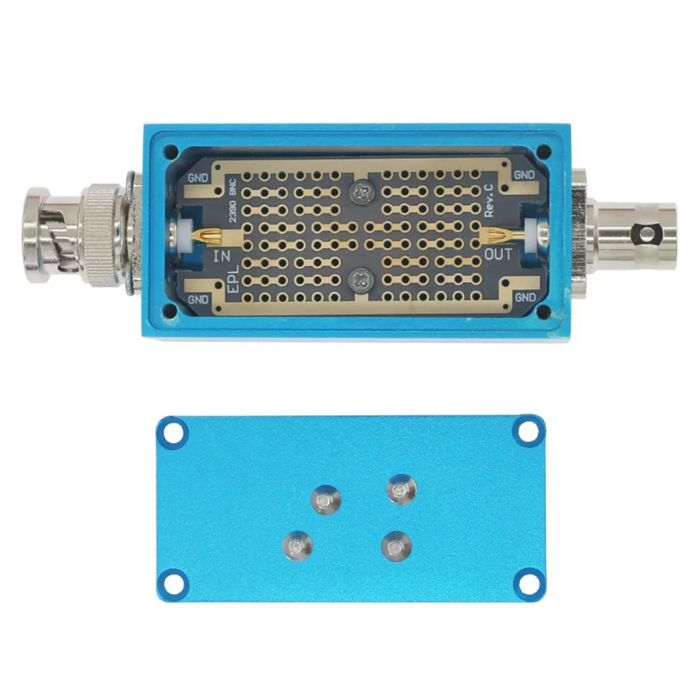 AL2391P BNC Rotating Mother Shielding Small Aluminum Box with Multi purpose PCB Project RF Shield Box