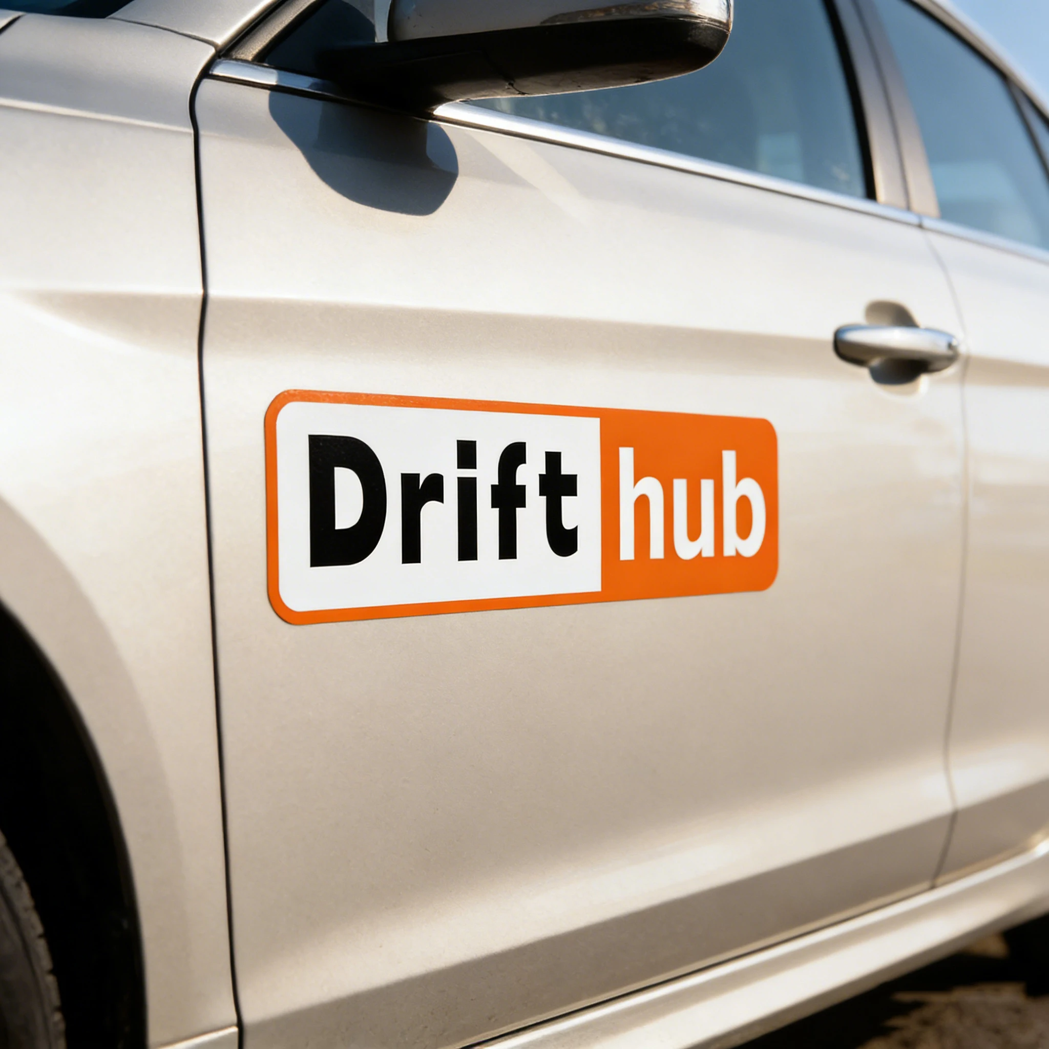 

Personalized Drift Hub Car Sticker Cartoon Stickers Vinyl Material Creative Decor Occlusion Scratch Accessories
