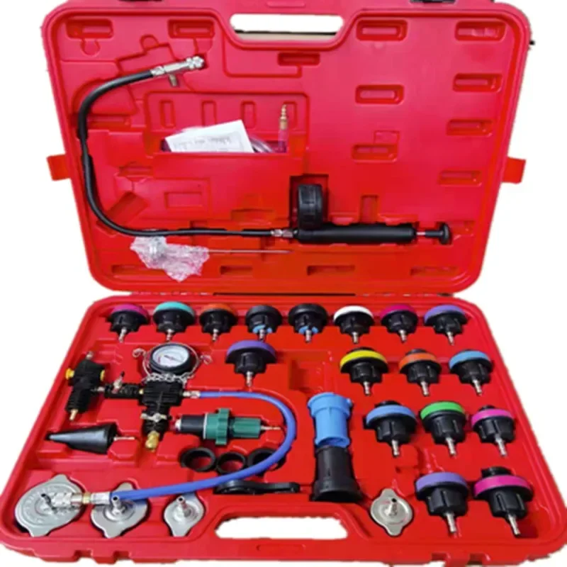 مشعاع السيارة كشف تسرب تستر المبرد فراغ ملء جهاز قياس الضغط أداة إصلاح السيارات مكافحة تجميد التبريد SystTY-MZ-0050 #5