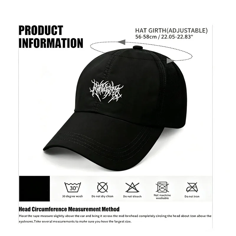1Pc Printed Pattern Ponytail Mesh Baseball Cap, Adjustable Outdoor Sun Protection Casual Hats For Women, Spring/Autumn/Summer