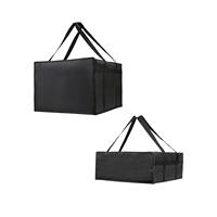 Food Pizza Develivey Bag Fresh Keeping Reusable Lightweight Fully Insulated for Personal Outdoor Catering Shopping Professional