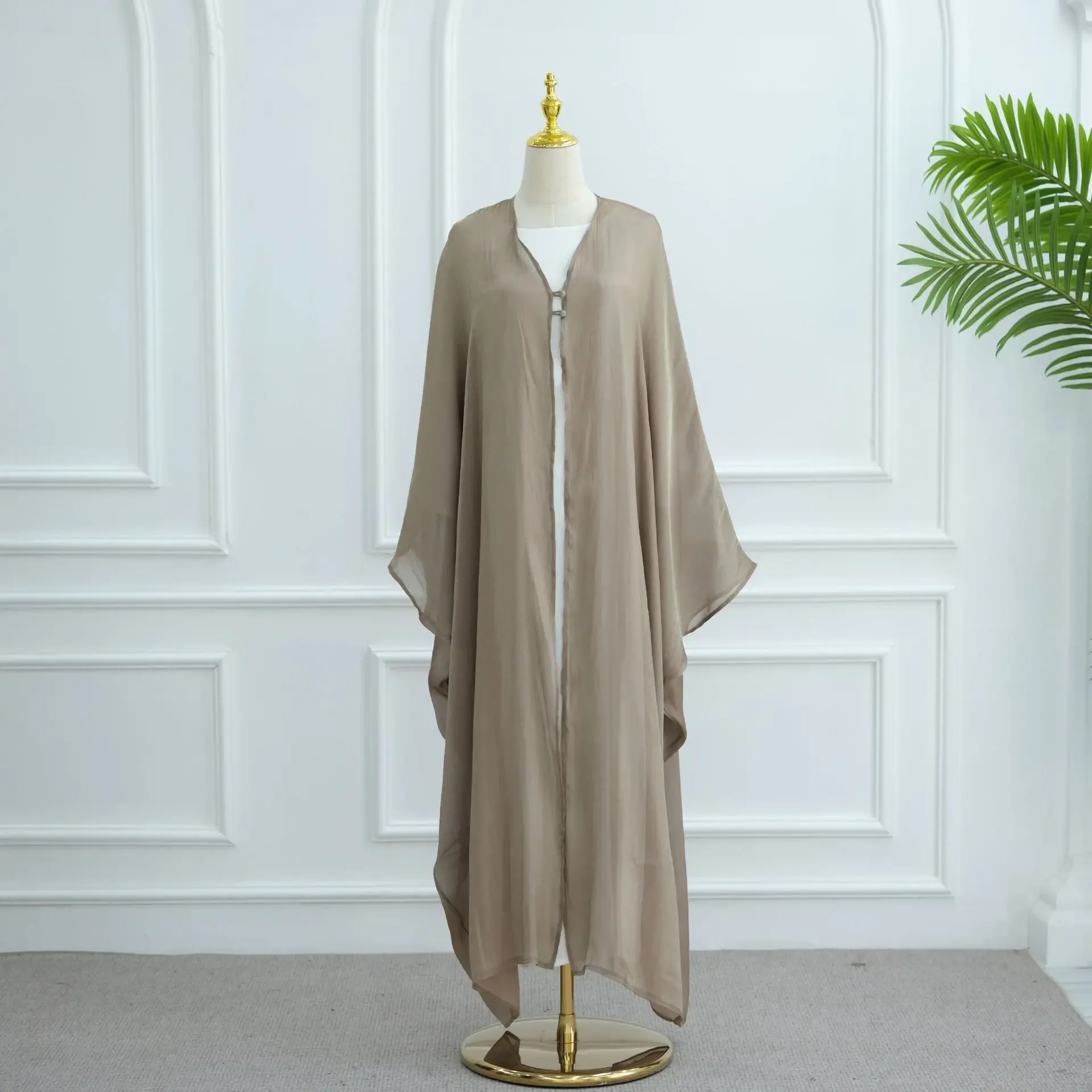 

Ид Рамадан мусульманское женское платье открытая Абая Дубай кафтан Турция халат Kebaya кимоно кардиган исламская одежда Джалабия кафтан арабский