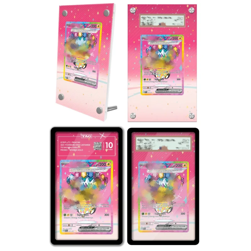 display-de-arte-anime-para-pokemon-scarlet-violet-pkc-estojo-protetor-de-acrilico-para-arte-de-expansao-de-jogo-anime-brinquedos-chaveiro-de-nivel-de-avaliacao