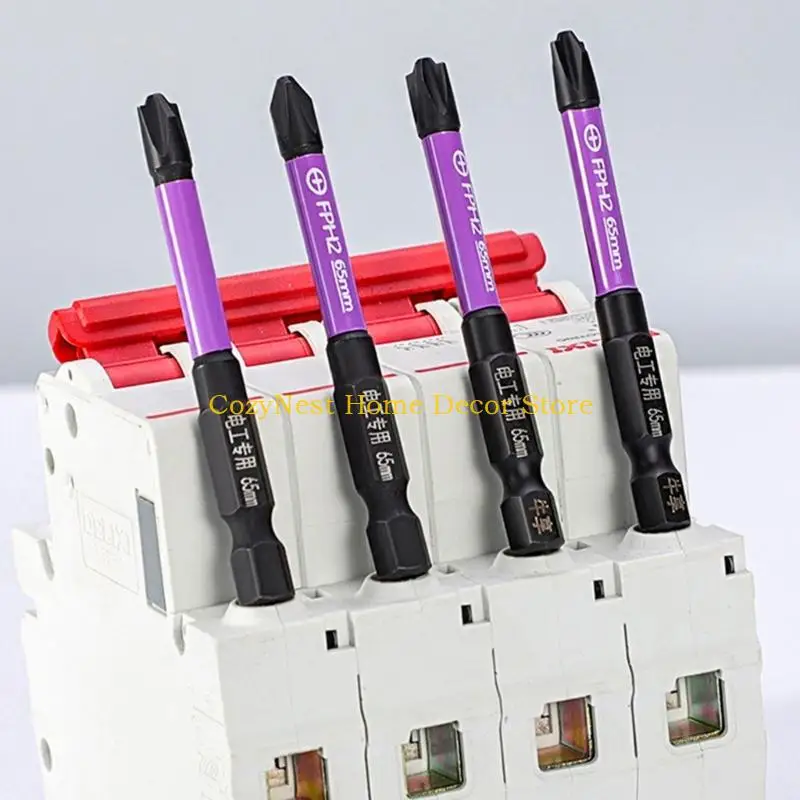 

92MF 65/110/150mm Special Screwdriver Strong Slotted Crossing Screw Driver Bit Car Repair Electric Tool Accessories