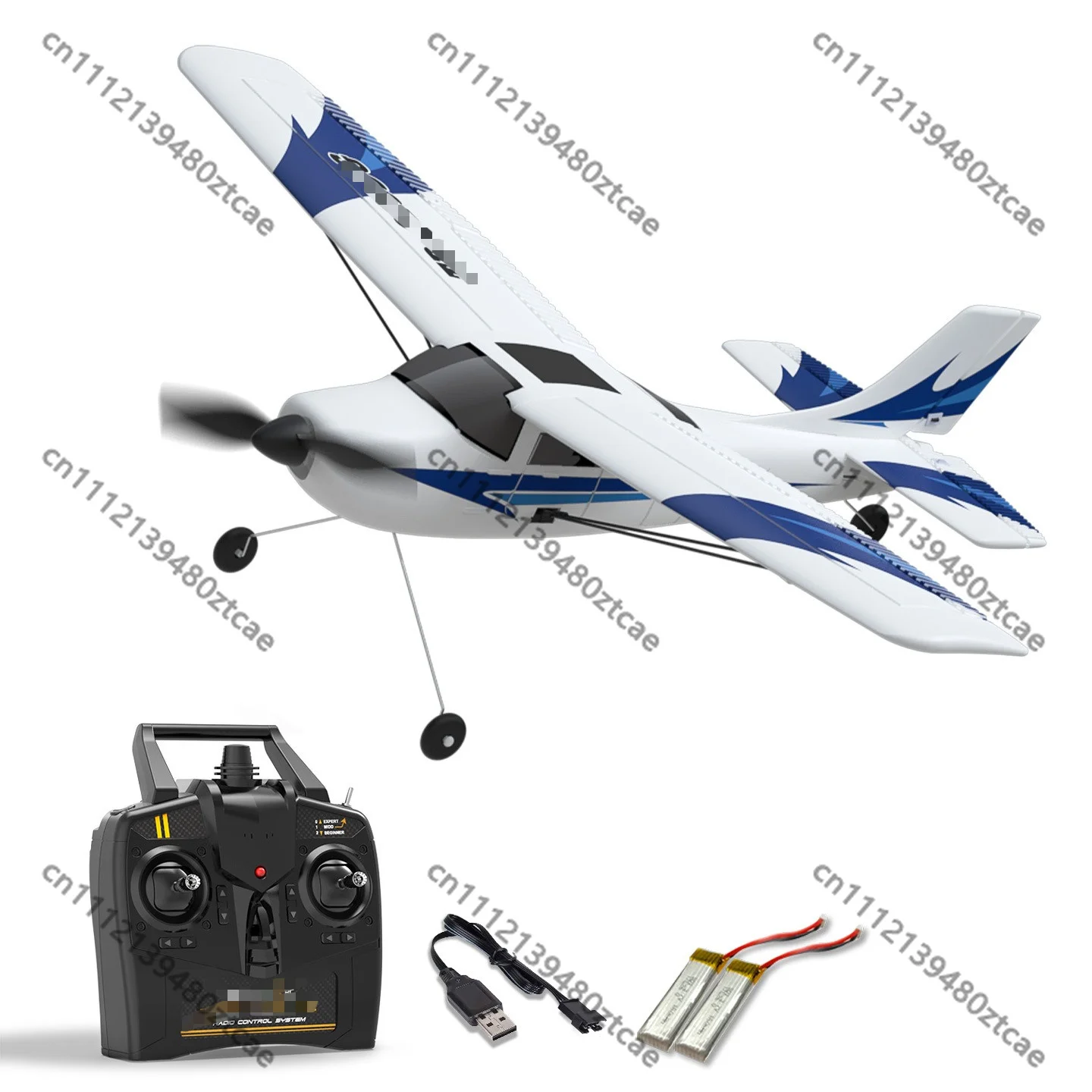 2.4G 3CH RC Trainer Plane, EPP Foam Fixed Wing Aircraft for Beginners